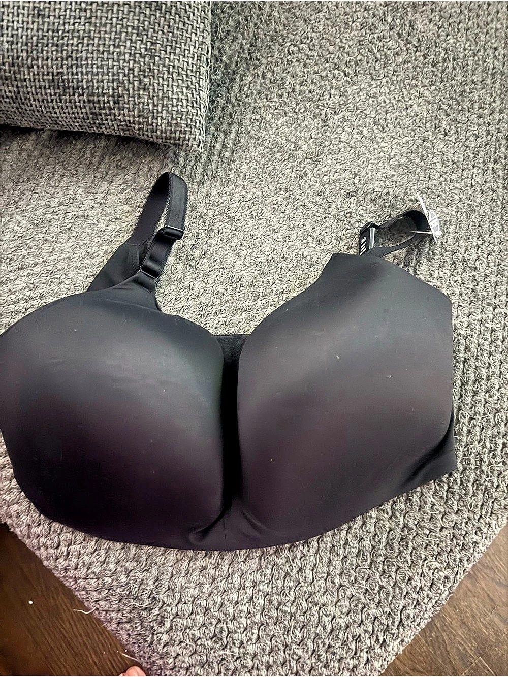 Torrid Wire-Free Lightly Lined Smooth Bra Black